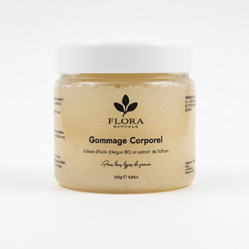 Gommage Corporel – Argan BIO & Safran – 250 g
