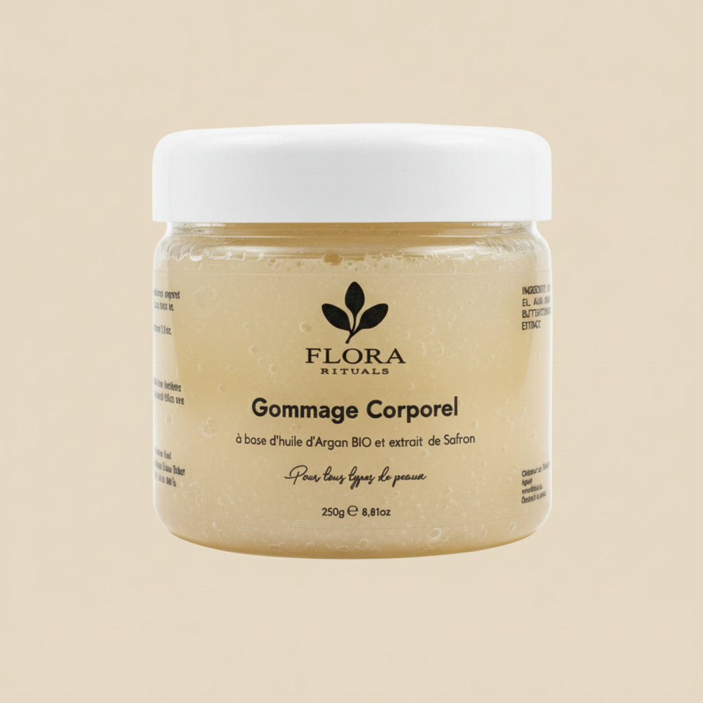 Gommage Corporel – Argan BIO & Safran – 250 g