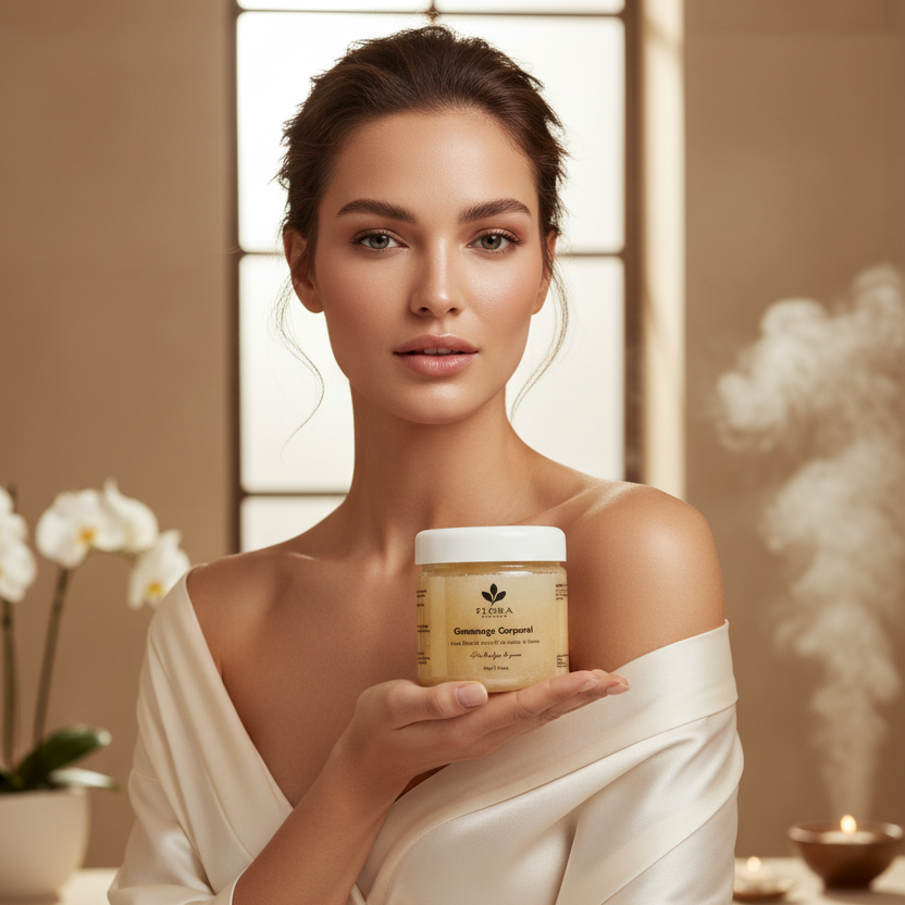 Gommage Corporel – Argan BIO & Safran – 250 g